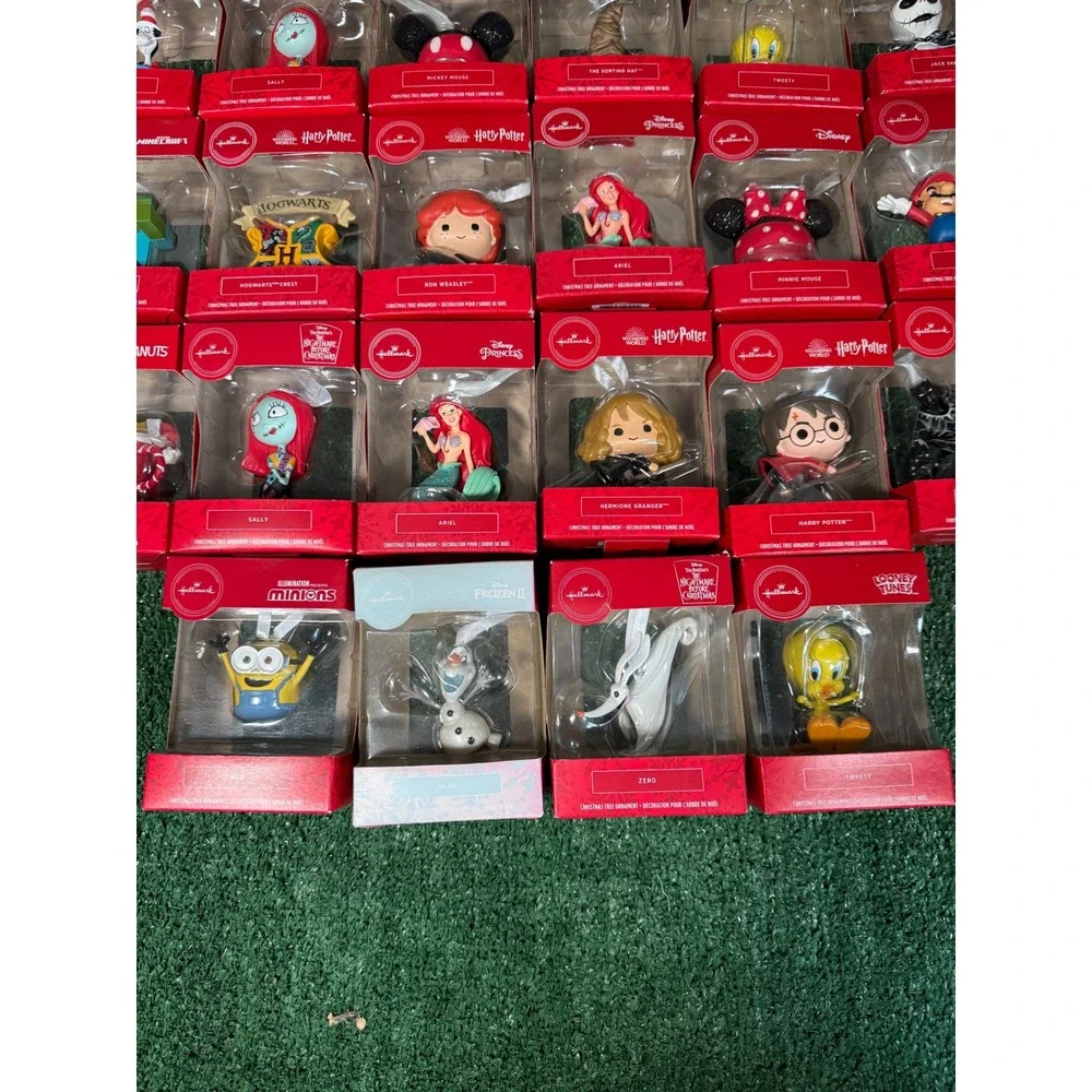 22 Hallmark‎ Keepsake Christmas Ornament Collection Lot Many Characters